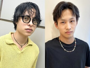 トリッカバルコニー ハヤマ(tricca Balcony Hayama)の写真/爽やかアップバングから男らしいフェード、カジュアルパーマや大人ニュアンススタイルまでしっかり再現!