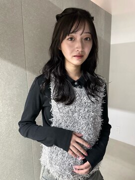 スイ(SUiii) ダークパープルカラー／レイヤーカット【札幌／大通り】