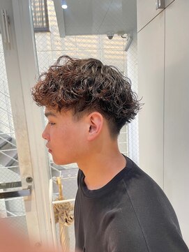 ヘアサロン ガリカ 表参道(hair salon Gallica) スタイリング簡単◎ハードパーマのマッシュショート