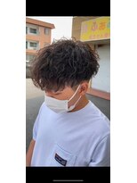 エディ(Edy)&nbsp;ツイストスパイラルパーママッシュ刈り上げメンズ眉毛カット