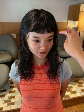 キャバノン 羽根木(CABANON) オン眉パーマ【下北沢美容室/東松原美容室】