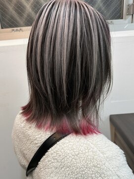 ヴェルデ(Verde) ホワイトピンク×アンブレラカラー