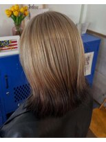 ラック 津田沼(LUCK)&nbsp;裾カラー/津田沼/韓国/ボブ/ケアブリーチ/似合わせカット