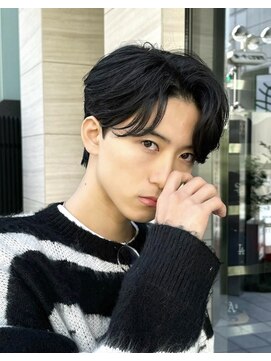 アストラ(ASTRA) MEN’S HAIR/波巻きツイストスパイラル/リバースセンターパート