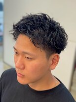 とこtoco&nbsp;短髪ピンパーマ