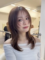 アイトーキョーエス 渋谷(AI TOKYO S)&nbsp;イメチェン/ピンクベージュ/アンブレラカラー/前髪/渋谷