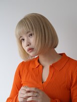 ワン 町田(ONE)&nbsp;ミルクティーブロンド/ダークブルー/ワンホンレイヤー　　町田