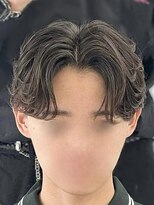 メンズヘアセンス 渋谷(MEN'S HAIR SENSE)&nbsp;ニュアンスパーマ/センターパート/メンズ/眉毛/フェザーパーマ