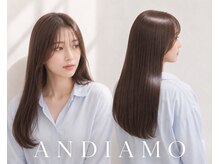 アンディアーモ カリーノ(andiamo carino)の雰囲気（似合う髪色を診断から提案！#四日市市#髪質改善#インナーカラー）