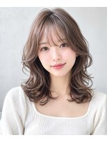 アース 熊本下通店(HAIR & MAKE EARTH)&nbsp;ミディアムレイヤー