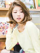 パティオン(PATIONN)&nbsp;ミセスママさんに人気のふんわりボリュームパーマエレガントボブ