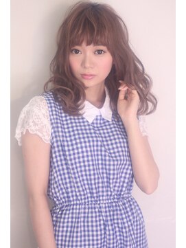 クーエフー(coo et fuu) 表参道/原宿/青山/ふわっとランダムカールのドーリーミディアム