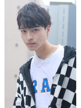 ネオリーブ ジューク 日吉店(Neolive JuQ) スパイラルパーマ ナチュラル マッシュ 刈り上げ ツーブロック