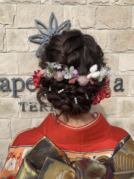 カぺリベラ テラス Capelli bella TERRACE 成人式ヘアアレンジ