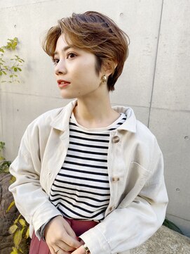 エイゾー 銀座(EIZO) ハンサムショート/センターパート