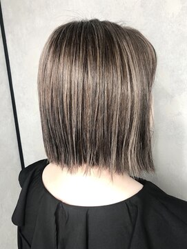 セシルヘアー(CECIL hair) カラーの定額制サービス×切りっぱなしボブ