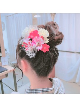 ヴィヴァン(Vivant) 【Vivant】2022成人式　着物ヘアセット・振袖《円城寺》