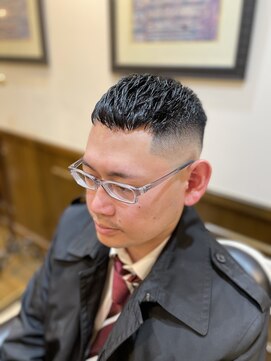 ヒロギンザバーバーショップ 神楽坂店(HIRO GINZA BARBER SHOP) クロップスタイル