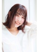 【髪質改善】切りっぱなしボブ　20代30代40代　ららぽーと福岡
