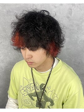 ノア(noa) ランダムパーマ マッシュベース   雰囲気◎