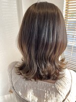 美容室 ルアル 市原市八幡宿店(Luar)&nbsp;韓国風くびれヘア×透明感ベージュ