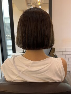 サロンドミルク 溝の口店(salon de MiLK) 20代30代40代/ボブ/ミニボブ/ベージュカラー［溝の口］