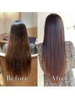 フィールド(field)&nbsp;5髪質改善カラーコース☆トリートメント/ヘッドスパ/髪質改善