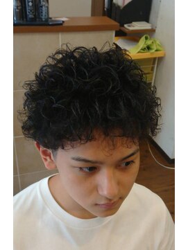 ホットナップス 尼崎店(HotNaps) ツーブロック×スパイラルパーマ