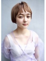 アール 北千住店(ar) ショートマッシュ/丸みボブ/眉上バング/北千住