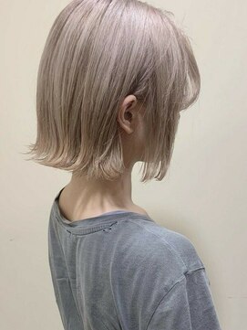 ロウバイレボ 柏(lou by revo) くびれミディ/イヤリングカラー/前髪イメチェンラベンダーカラー