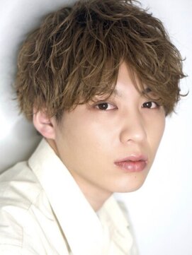 オーシャントーキョー 渋谷神南(OCEAN TOKYO) 緩めスパイラルハーフアップ