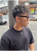 【メンズ特化】刈り上げ×前下がり×メッシュツイスト