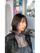 バグジー 小倉店(BAGZY) フェイスレイヤー×インナーカラー