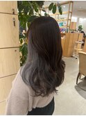 20代30代40代くびれエアリーカール韓流インナーカラー小顔