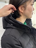 オーシャン(Ocean)&nbsp;［Ocean Hair&Life 水田］大人丸みショート×イヤリングカラー