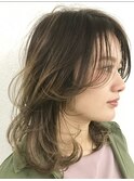 顔まわりレイヤー/フェイスレイヤー/グラデーションカラー