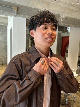 ハマモト マッシュ　パーマ