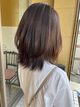 コバルトガーデン 佐賀(Cobalt-garden) 30代40代50代白髪ぼかしウルフ風ボブミディ