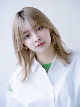 フレイムス ヘア アンド リラックス 高崎駅西口店(Frames hair&relax) 顔まわり外ハネウェーブ