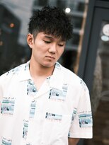 デフ(def)&nbsp;メンズ ツーブロックマッシュ×ツイストパーマ