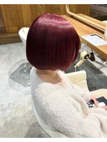 フラム(fulam)&nbsp;ボブ×ワインレッド