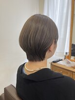 シェノン 西梅田(CHAINON)&nbsp;デザインカラー/レイヤーカット/オリーブベージュ