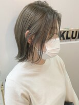 キューズ クラブ(cuz KLUB)&nbsp;【cuzKLUB】オリーブグレージュボブ【池袋】