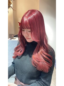 アヴァンスアンス 広島袋町店(AVANCE.ens) ピンクチェリーカラー