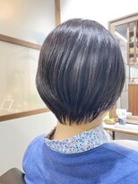 レアワンハナレ センター北美容院(lea/1 HANARE) 簡単にまとまる丸みスッキリショート