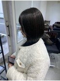 内巻きボブ