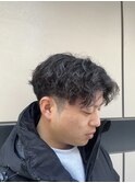 波折パーマ