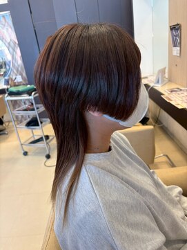 ヘアショップエヌアンドエー 久喜 栗橋店(hairshop N&A) モードにもカジュアルにもハマる王道ウルフ　髪質改善/レイヤー