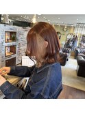 インナーカラー＆フェイスフレミング