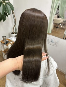 サロウィン 岡山店(SALOWIN) ★美髪イメチェンモテ髪ペールベージュ大人ガーリー髪質改善